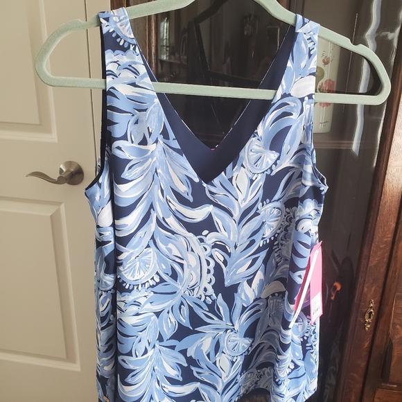 Lilly Pulitzer Florin Tank xs nwt - Picture 4 of 5